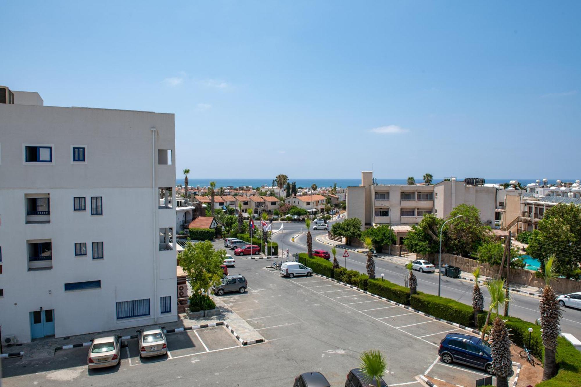 Appartement Sunset Seaview Studio à Paphos Extérieur photo